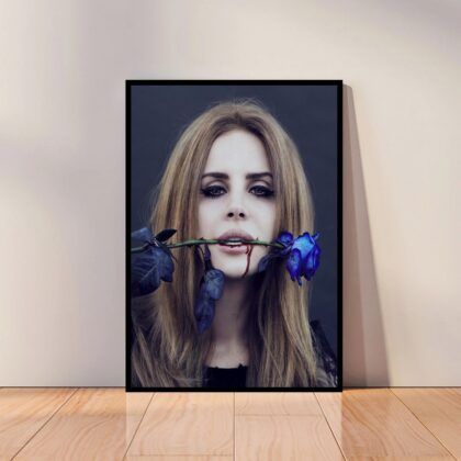 Lana Del Rey Music Poster Canvas Wall Art Home Decor (No Frame)