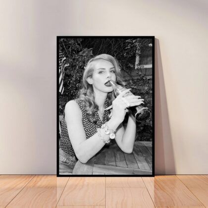 Lana Del Rey Music Poster Canvas Wall Art Home Decor (No Frame)