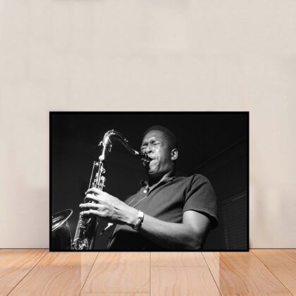 John Coltrane Music Poster Canvas Wall Art Home Decor (No Frame)