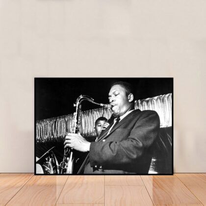 John Coltrane Music Poster Canvas Wall Art Home Decor (No Frame)