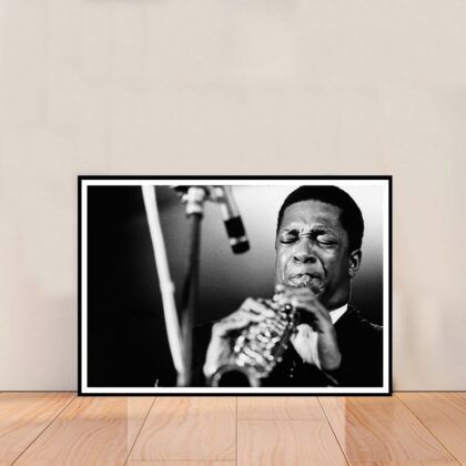 John Coltrane Music Poster Canvas Wall Art Home Decor (No Frame)