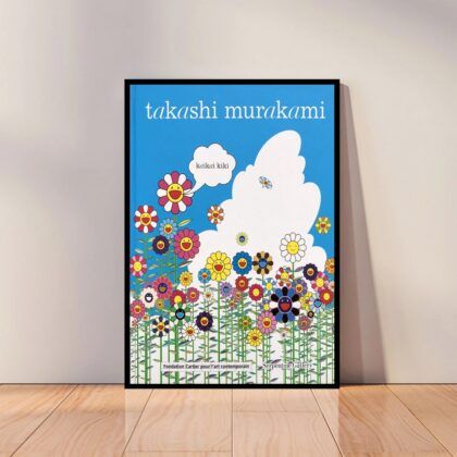 Murakami Takashi Japan Art Poster Canvas Wall Art Home Decor (No Frame)