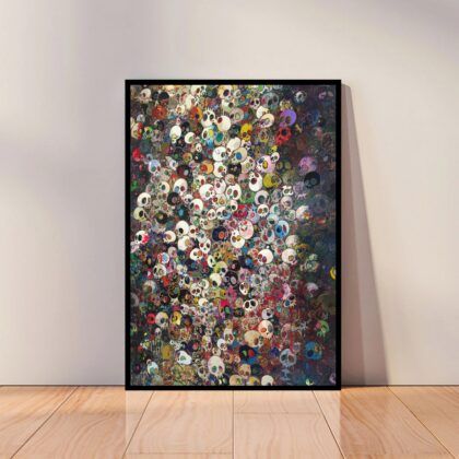 Murakami Takashi Japan Art Poster Canvas Wall Art Home Decor (No Frame)