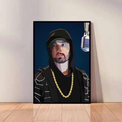 Eminem Music Poster Canvas Wall Art Home Decor (No Frame)