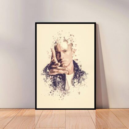 Eminem Music Poster Canvas Wall Art Home Decor (No Frame)