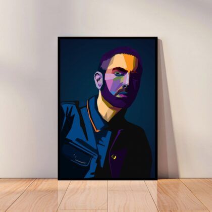 Eminem Music Poster Canvas Wall Art Home Decor (No Frame)