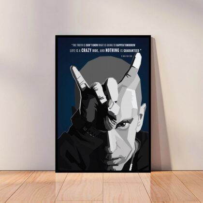Eminem Music Poster Canvas Wall Art Home Decor (No Frame)