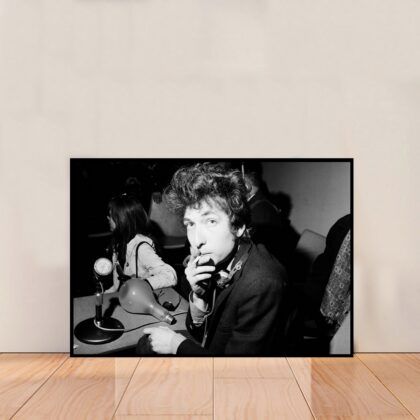 Bob Dylan Music Poster Canvas Wall Art Home Decor (No Frame)