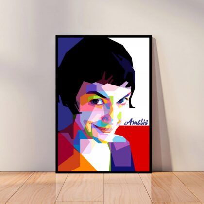 Amelie Movie Poster Canvas Wall Art Home Decor (No Frame)