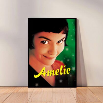 Amelie Movie Poster Canvas Wall Art Home Decor (No Frame)