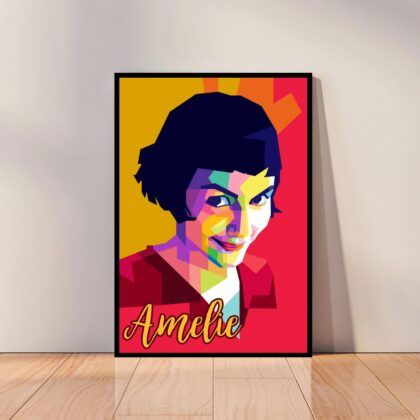 Amelie Movie Poster Canvas Wall Art Home Decor (No Frame)