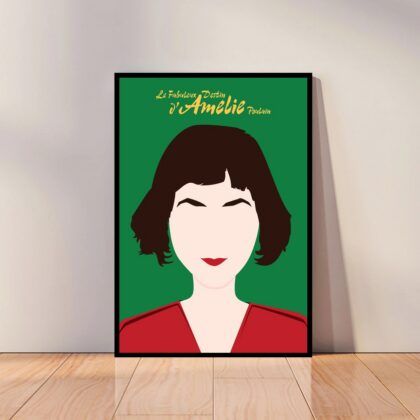 Amelie Movie Poster Canvas Wall Art Home Decor (No Frame)