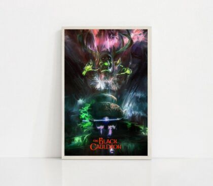 The Black Cauldron 1985 film Poster Canvas Wall Art Home Decor (No Frame)
