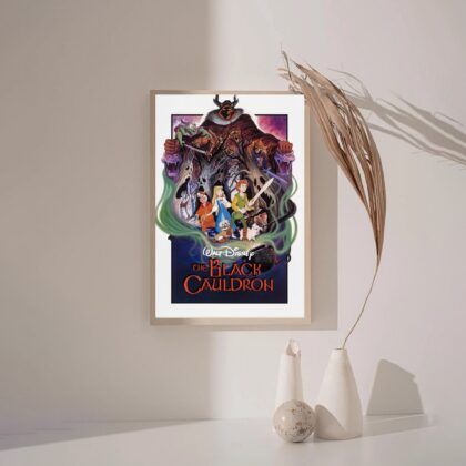 The Black Cauldron 1985 film Poster Canvas Wall Art Home Decor (No Frame)