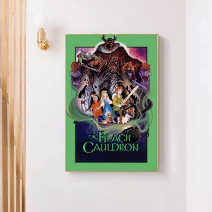 The Black Cauldron 1985 film Poster Canvas Wall Art Home Decor (No Frame)