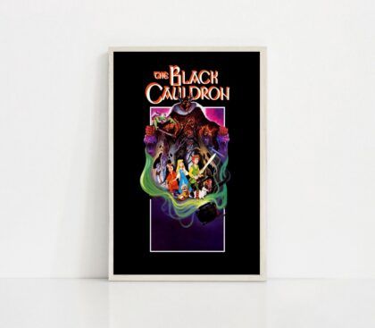 The Black Cauldron 1985 film Poster Canvas Wall Art Home Decor (No Frame)