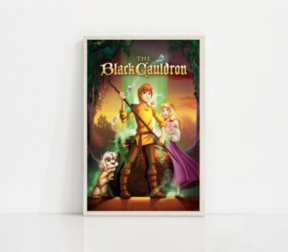 The Black Cauldron 1985 film Poster Canvas Wall Art Home Decor (No Frame)