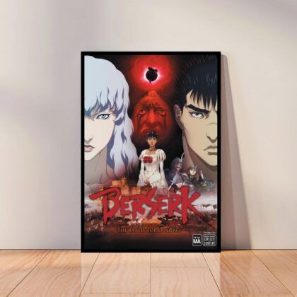Berserk Manga Japan Anime Poster Canvas Wall Art Home Decor (No Frame)