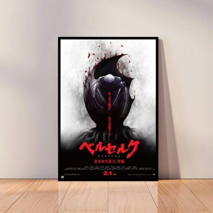 Berserk Manga Japan Anime Poster Canvas Wall Art Home Decor (No Frame)
