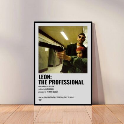 Leon The Professional Movie Poster Canvas Wall Art Home Decor (No Frame)