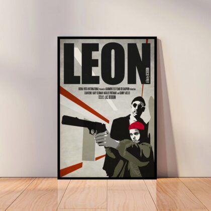 Leon The Professional Movie Poster Canvas Wall Art Home Decor (No Frame)