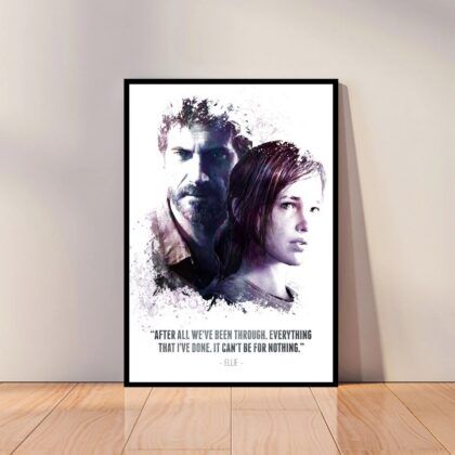 The Last Of Us Zombie Survival Horror Game Poster Canvas Wall Art Home Decor (No Frame)