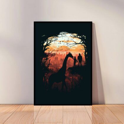 The Last Of Us Zombie Survival Horror Game Poster Canvas Wall Art Home Decor (No Frame)