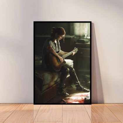 The Last Of Us Zombie Survival Horror Game Poster Canvas Wall Art Home Decor (No Frame)