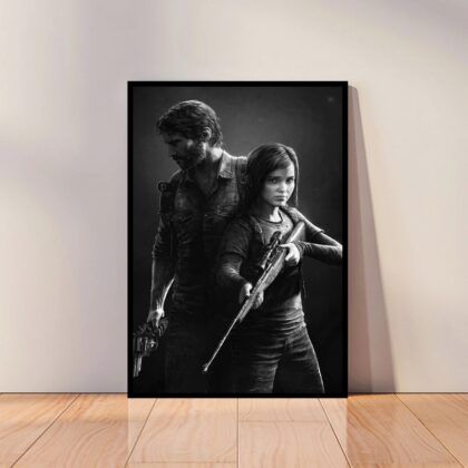 The Last Of Us Zombie Survival Horror Game Poster Canvas Wall Art Home Decor (No Frame)