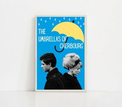 umbrellas of cherbourg movie Poster Canvas Wall Art Home Decor (No Frame)