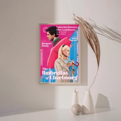 umbrellas of cherbourg movie Poster Canvas Wall Art Home Decor (No Frame)