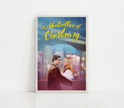 umbrellas of cherbourg movie Poster Canvas Wall Art Home Decor (No Frame)