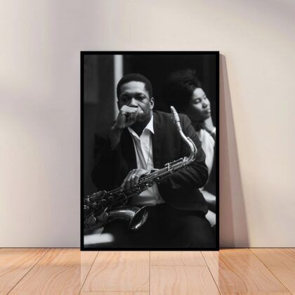 John Coltrane Music Poster Canvas Wall Art Home Decor (No Frame)