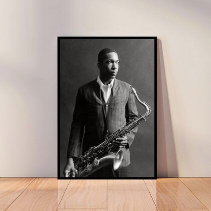 John Coltrane Music Poster Canvas Wall Art Home Decor (No Frame)