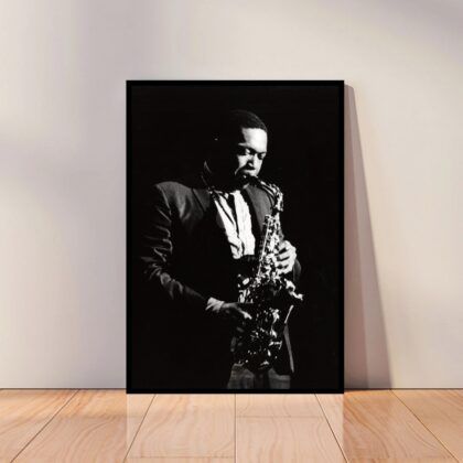 John Coltrane Music Poster Canvas Wall Art Home Decor (No Frame)