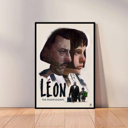 Leon The Professional Movie Poster Canvas Wall Art Home Decor (No Frame)
