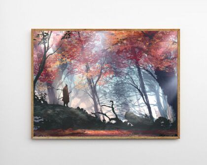 Sekiro Shadows Die Twice GAME Poster Canvas Wall Art Home Decor (No Frame)