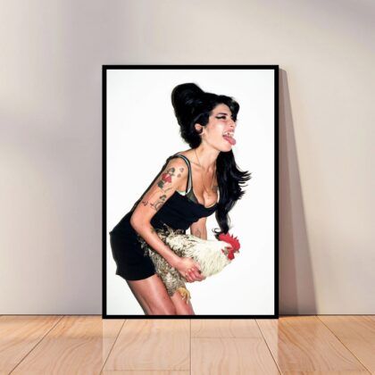 Amy Winehouse Music Poster Canvas Wall Art Home Decor (No Frame)