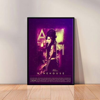Amy Winehouse Music Poster Canvas Wall Art Home Decor (No Frame)