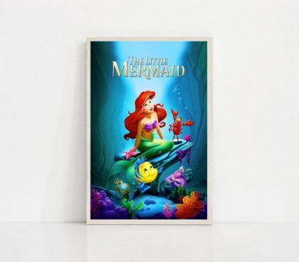 The Little Mermaid Poster Canvas Wall Art Home Decor (No Frame)
