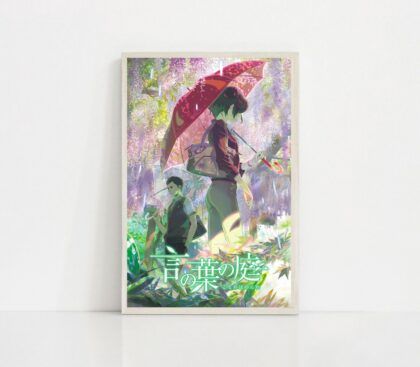 The Garden of Words MOVIE Poster Canvas Wall Art Home Decor (No Frame)