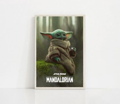 The Mandalorian movie Poster Canvas Wall Art Home Decor (No Frame)