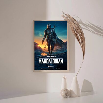 The Mandalorian movie Poster Canvas Wall Art Home Decor (No Frame)