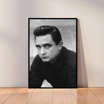 Johnny Cash Music Poster Canvas Wall Art Home Decor (No Frame)