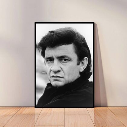 Johnny Cash Music Poster Canvas Wall Art Home Decor (No Frame)