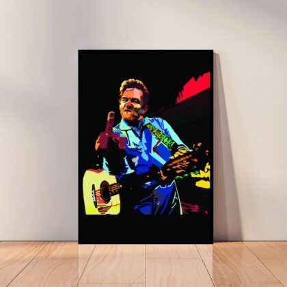 Johnny Cash Music Poster Canvas Wall Art Home Decor (No Frame)