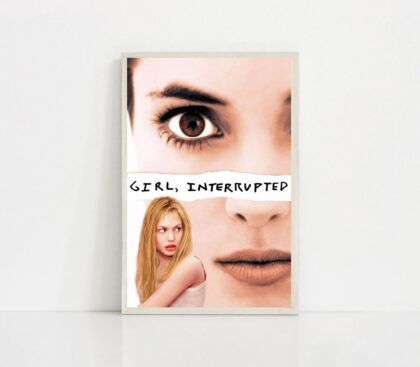 angelina jolie girl interrupted MOVIE Poster Canvas Wall Art Home Decor (No Frame)