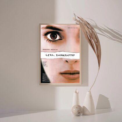 angelina jolie girl interrupted MOVIE Poster Canvas Wall Art Home Decor (No Frame)