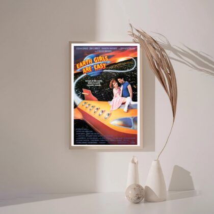 Earth Girls Are EasY Poster Canvas Wall Art Home Decor (No Frame)