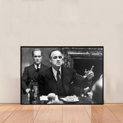 The Godfather Movie Poster Canvas Wall Art Home Decor (No Frame)